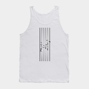 Music is my muse Tank Top